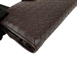 Pre-owned Bottega Veneta Intrecciato Nappa Leather French Flap Wallet wallet