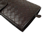 Pre-owned Bottega Veneta Intrecciato Nappa Leather French Flap Wallet wallet