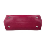 Pre-owned louis vuitton marly bb epi leather fuchsia bag front