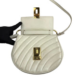Pre-owned chloe drew bijou quilted shoulder bag front