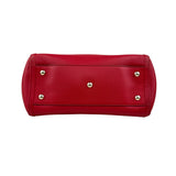 Pre-owned Gucci Soho Top Handle red leather handbag