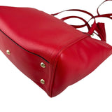 Pre-owned Gucci Soho Top Handle red leather handbag