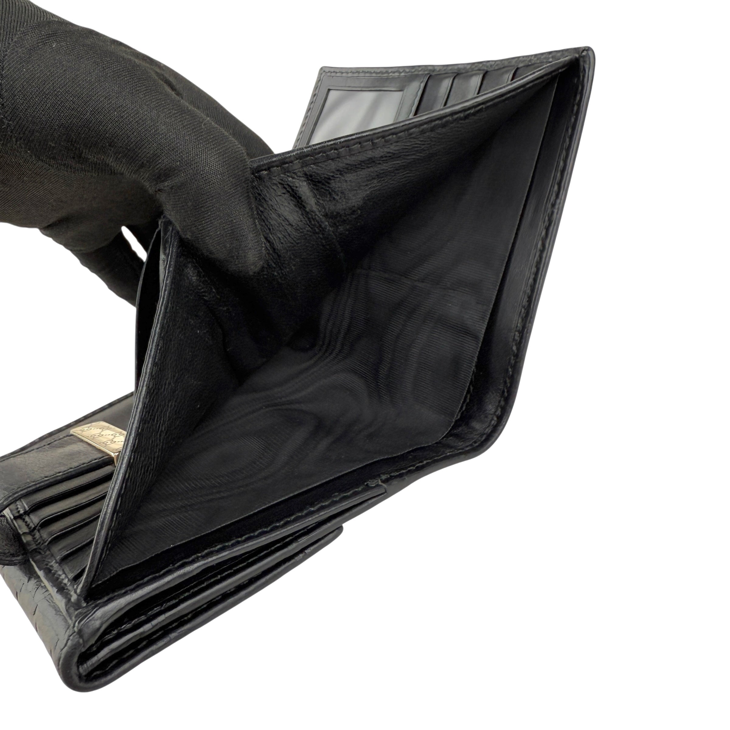 Gucci Black leather wallet