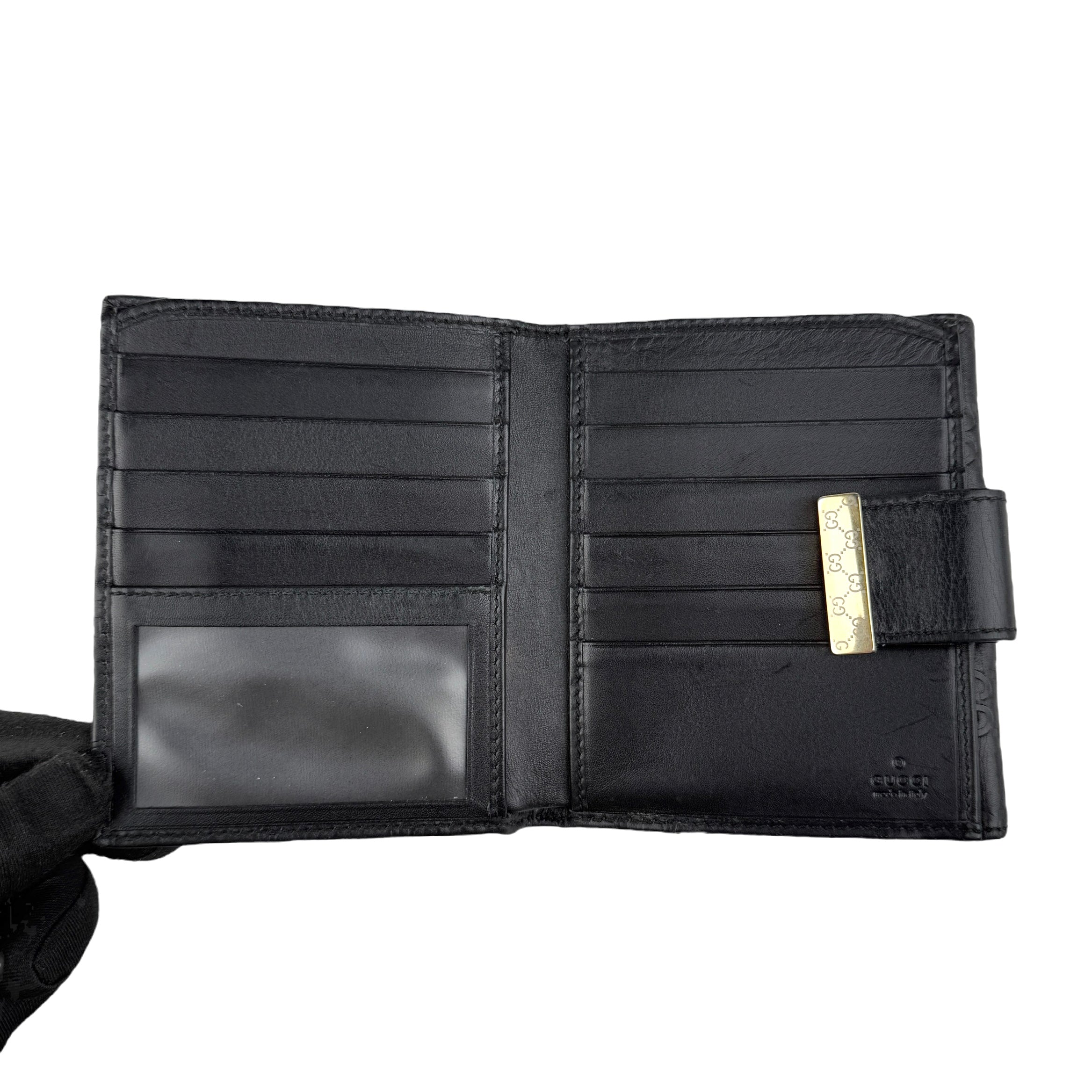 Gucci Black leather wallet
