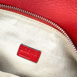 Loewe Raspberry Calfskin Mini Puzzle Bag