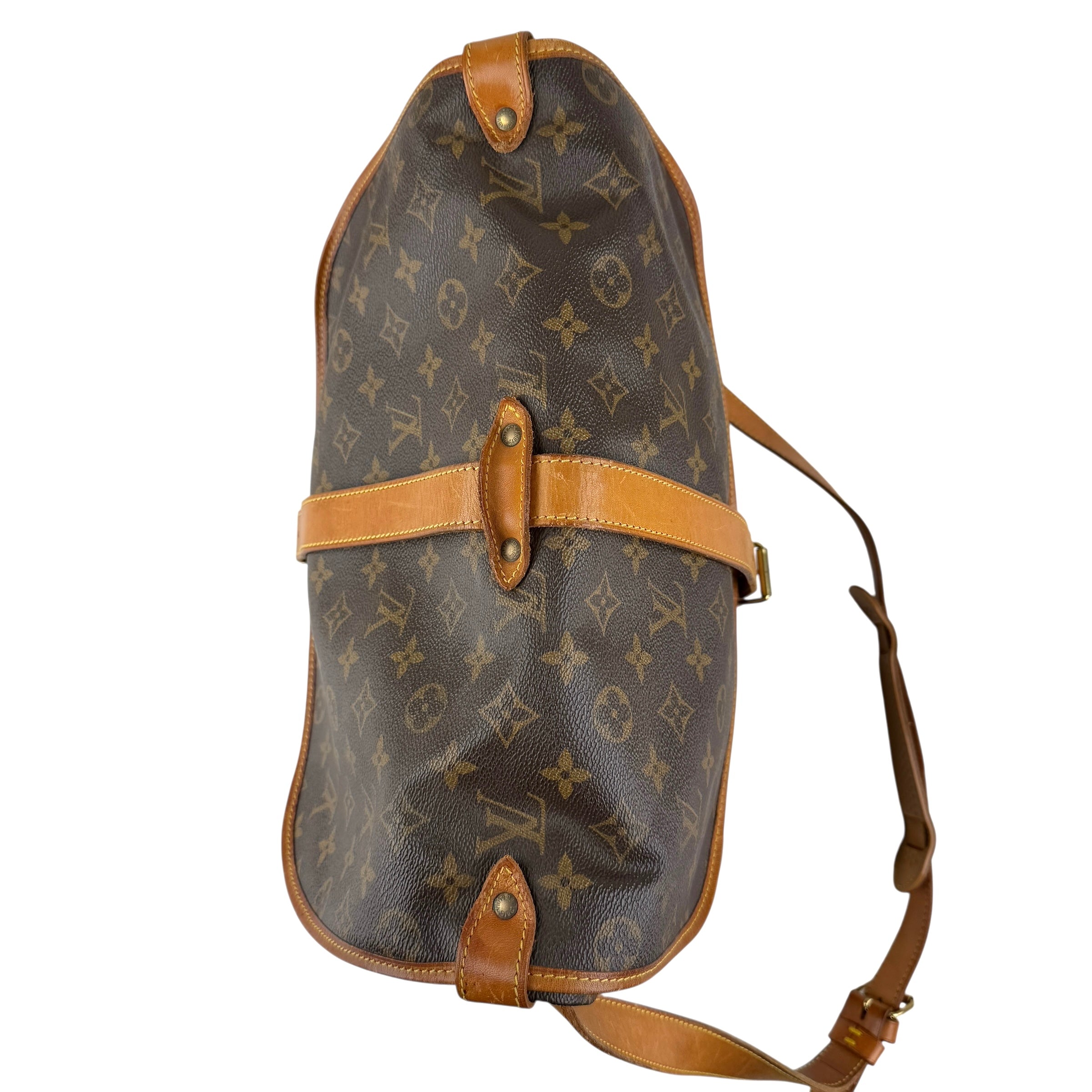 Pre-owned Louis Vuitton Monogram Canvas Saumur Messenger Bag messenger bag