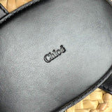 Chloè Sense Raffia Basket Case