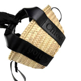 Chloè Sense Raffia Basket Case