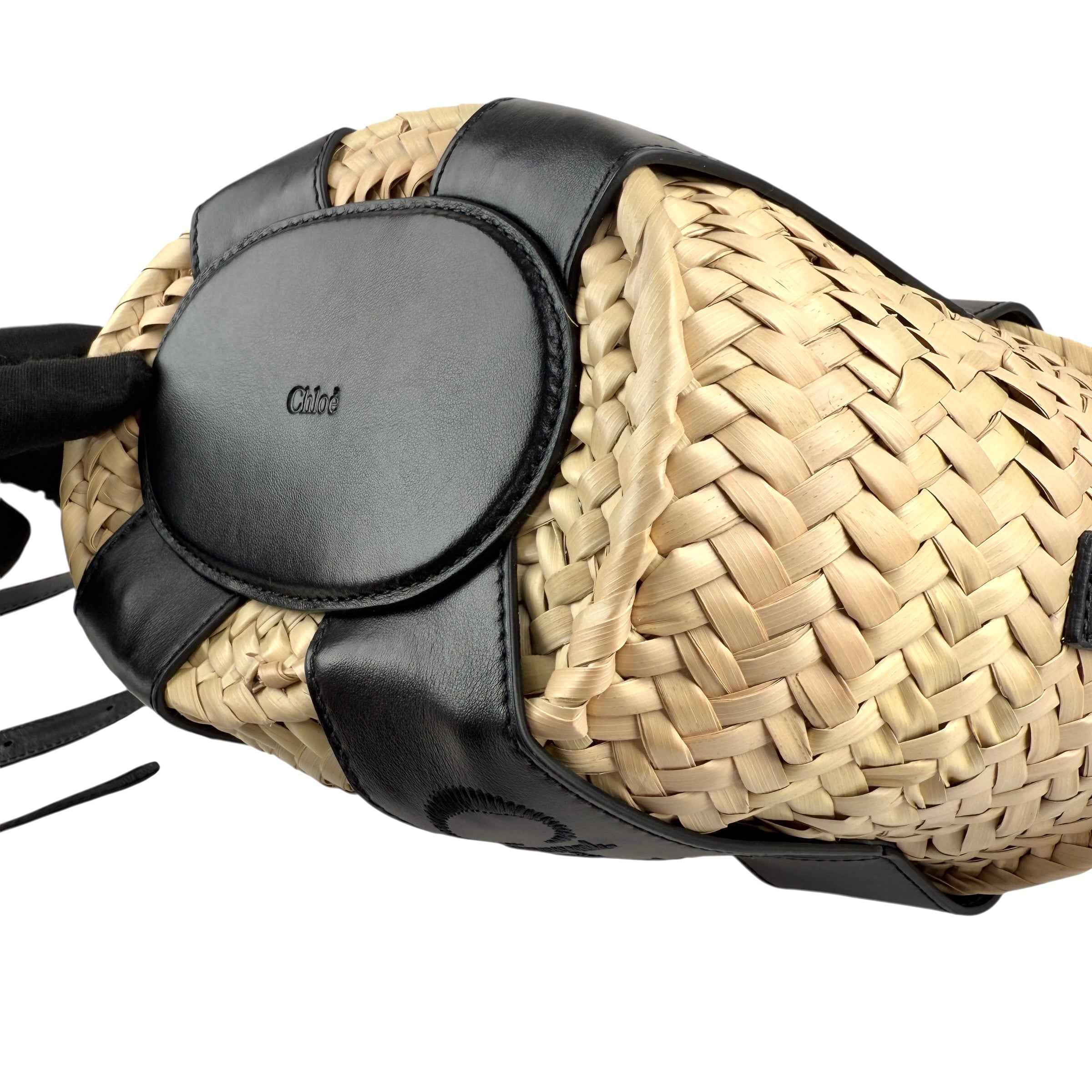 Chloè Sense Raffia Basket Case