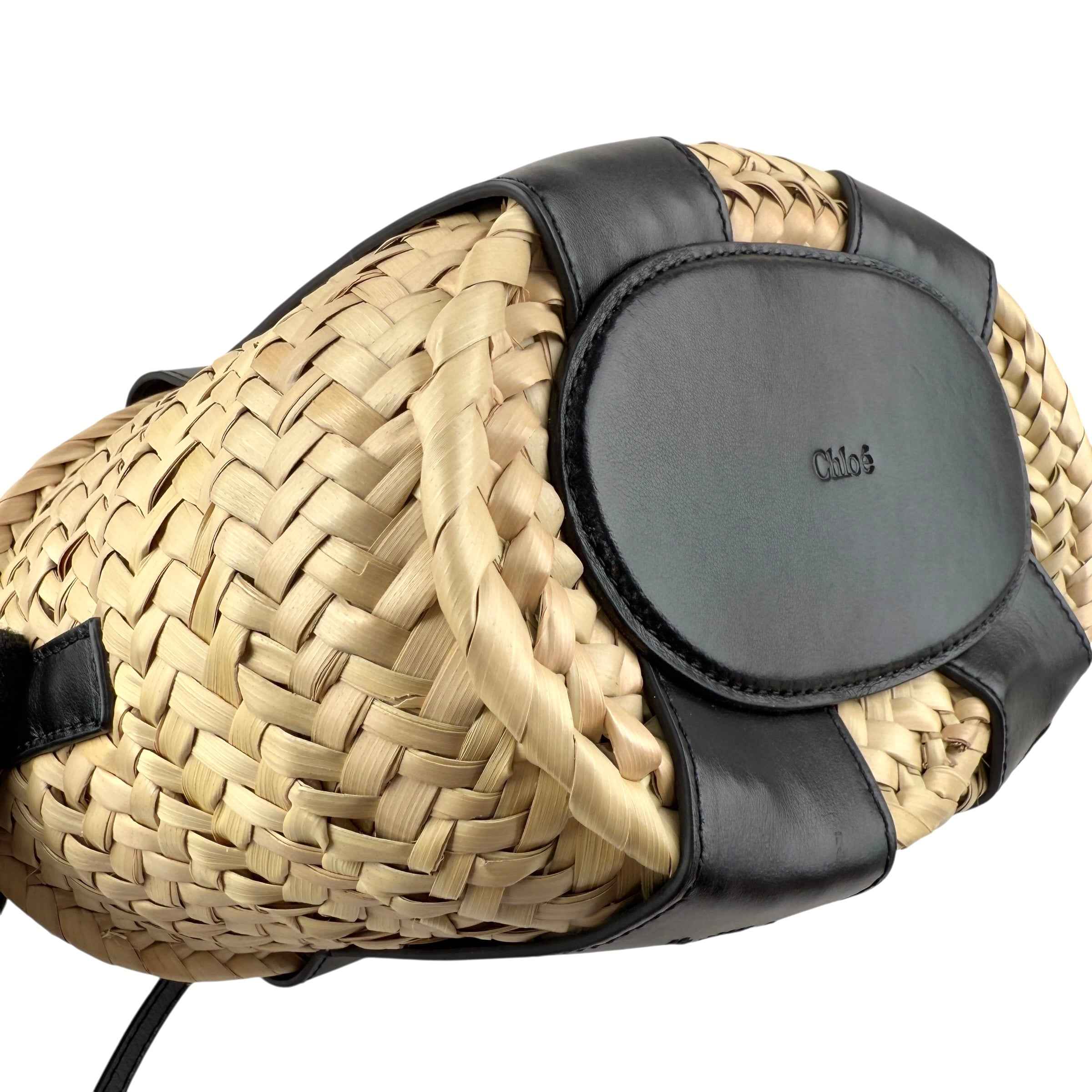 Chloè Sense Raffia Basket Case