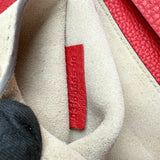 Pre-owned Chloé Chloe Red Pebbled Leather Drew bag