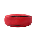 Pre-owned Chloé Chloe Red Pebbled Leather Drew bag
