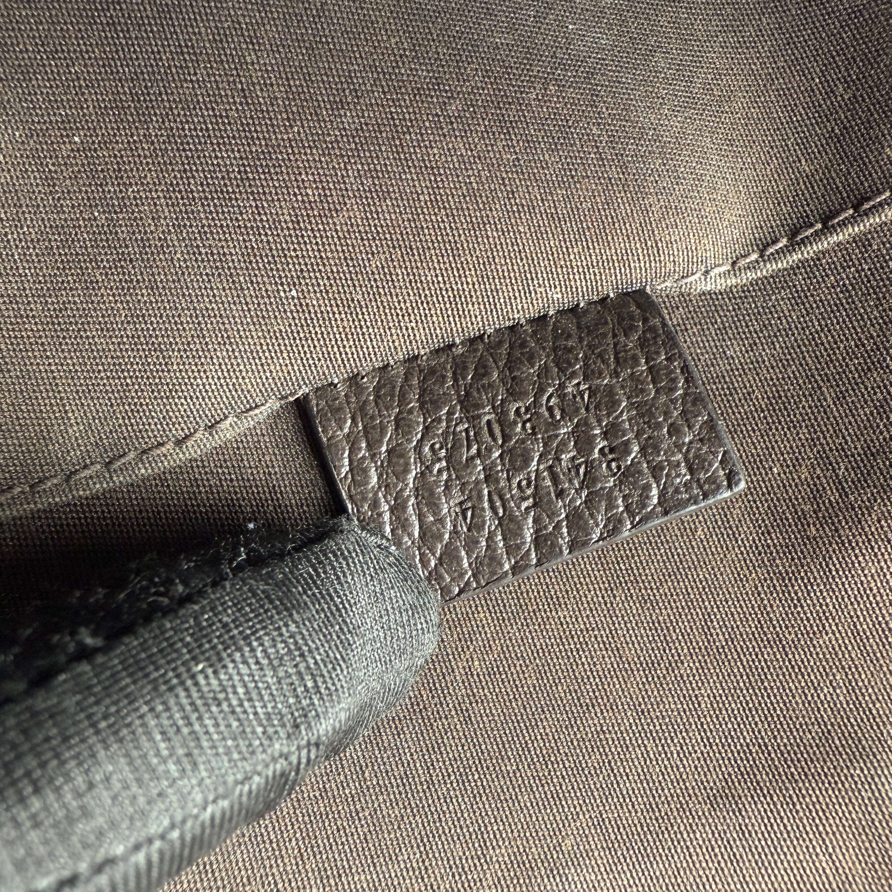 Pre-owned Gucci Brown GG Crystal Canvas Dome Handbag Small