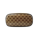 Pre-owned Gucci Brown GG Crystal Canvas Dome Handbag Small