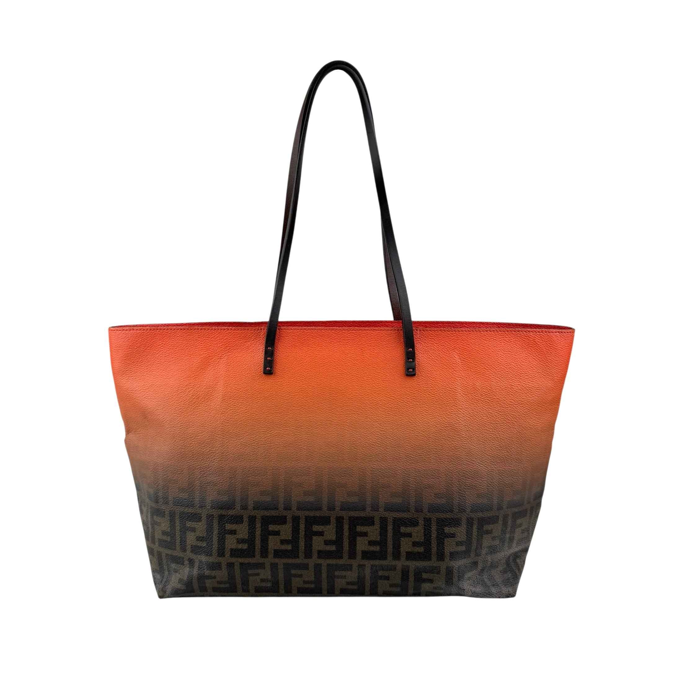Fendi Ombre Zucca Spalmati Tote