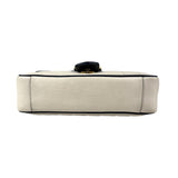 Pre-owned Gucci Matelasse Diagonal Torchon GG Marmont Shoulder Bag