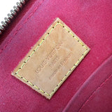 Pre-owned Louis Vuitton Red Monogram Vernis Leather Alma BB bag