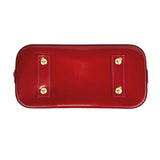 Pre-owned Louis Vuitton Red Monogram Vernis Leather Alma BB bag