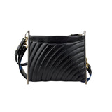 Pre-owned Chloé Chloe Black Quilted Leather Metal Roy Shoulder Bag shoulder bag main image