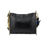 Pre-owned Chloé Chloe Black Quilted Leather Metal Roy Shoulder Bag shoulder bag