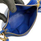 Pre-owned Loewe Animals Blue Leather Elephant Shoulder Bag shoulder bag