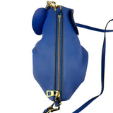 Pre-owned Loewe Animals Blue Leather Elephant Shoulder Bag shoulder bag