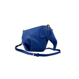 Pre-owned Loewe Animals Blue Leather Elephant Shoulder Bag shoulder bag main image