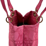 Pre-owned Dior Pink Fabric Bag With Leather Handle bag