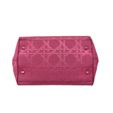 Pre-owned Dior Pink Fabric Bag With Leather Handle bag