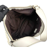 Pre-owned Gucci Beige/White GG Canvas Medium Sukey Hobo bag
