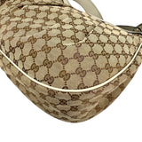 Pre-owned Gucci Beige/White GG Canvas Medium Sukey Hobo bag