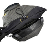 Saint Laurent Monogram Coated Canvas Backpack Brown
