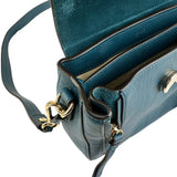 Chloé Leather Faye shoulder bag Blue