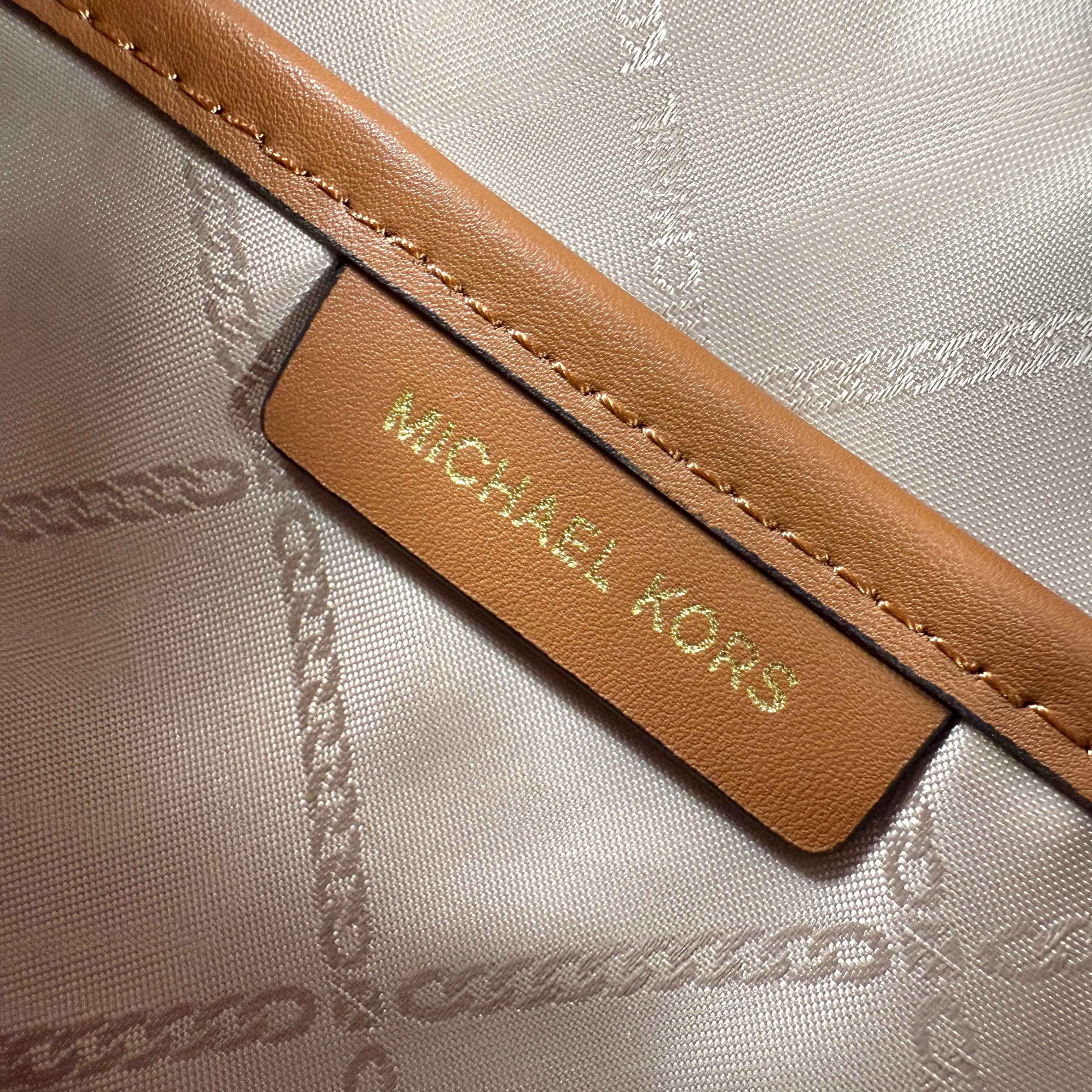 Michael Kors Monogram Coated Canvas Mini Bag