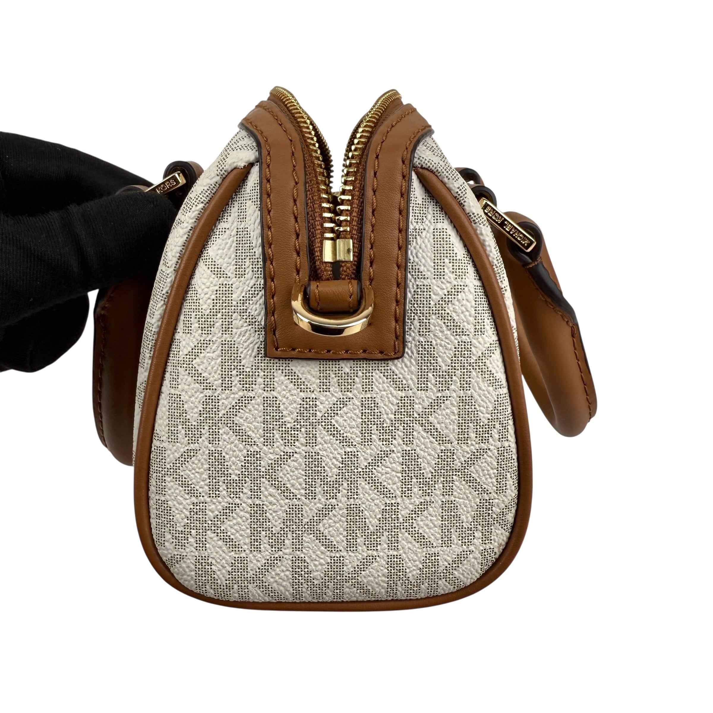 Michael Kors Monogram Coated Canvas Mini Bag