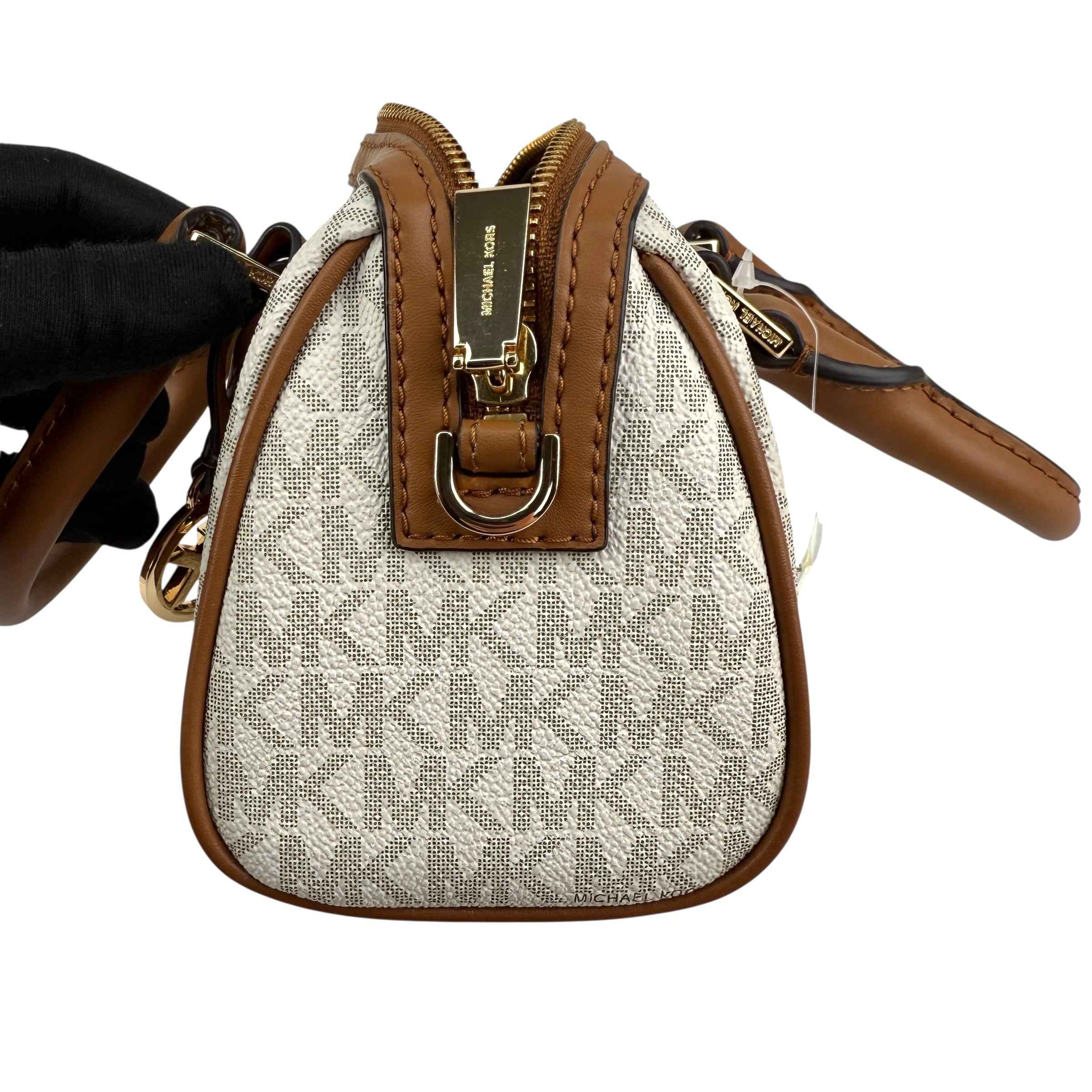 Michael Kors Monogram Coated Canvas Mini Bag