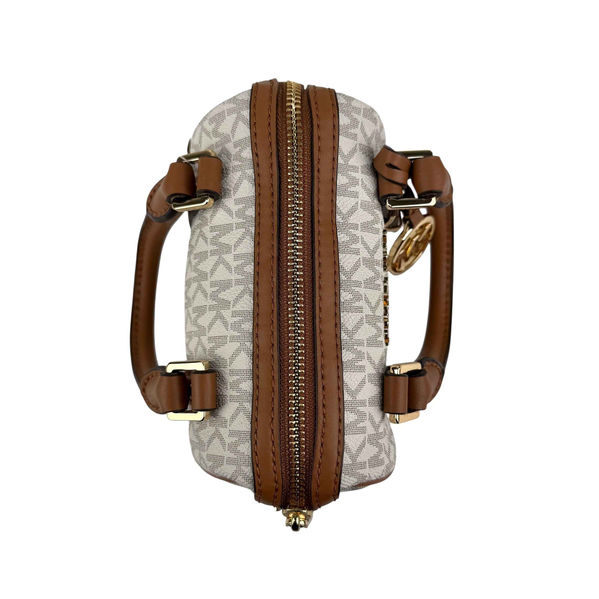 Michael Kors Monogram Coated Canvas Mini Bag