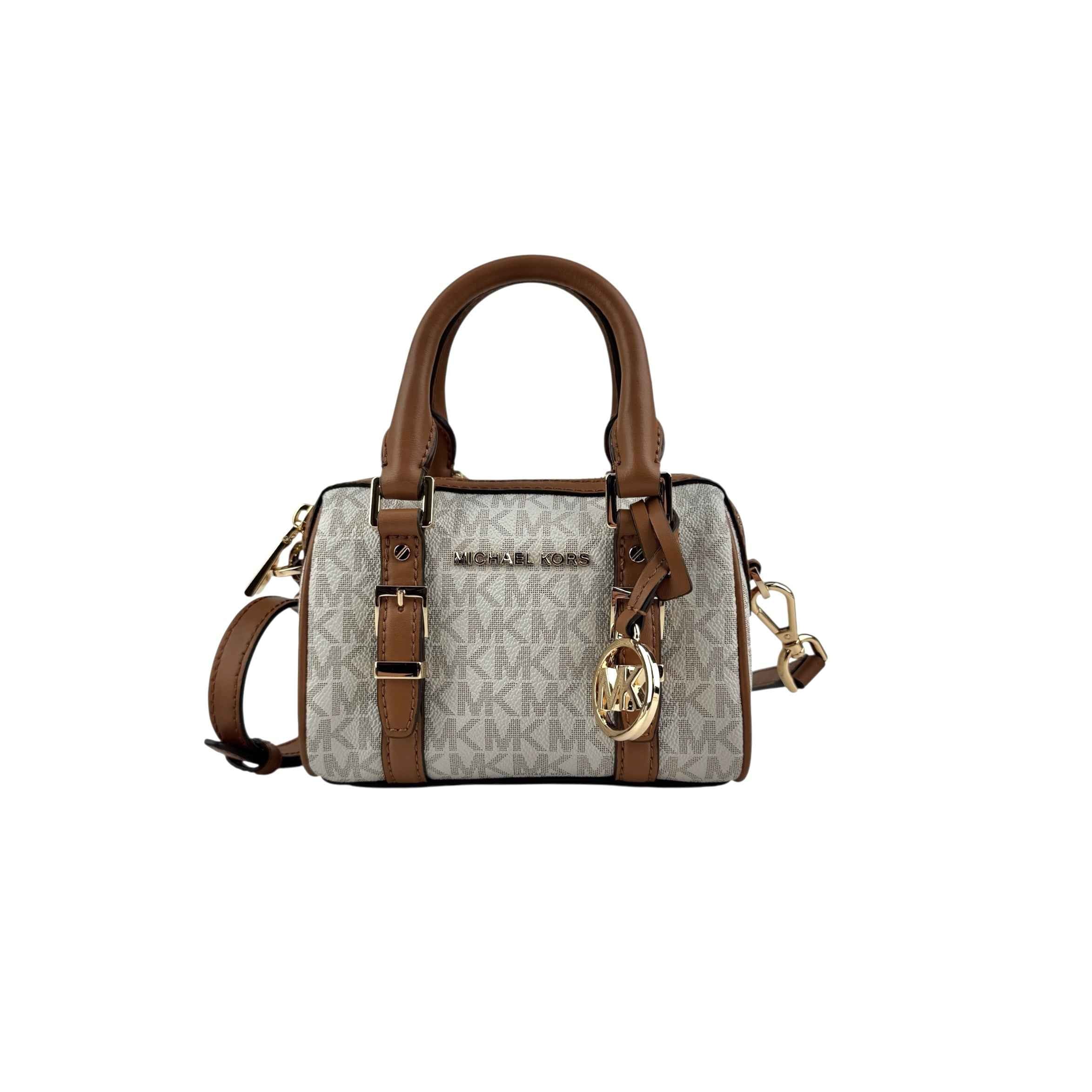 Michael Kors Monogram Coated Canvas Mini Bag