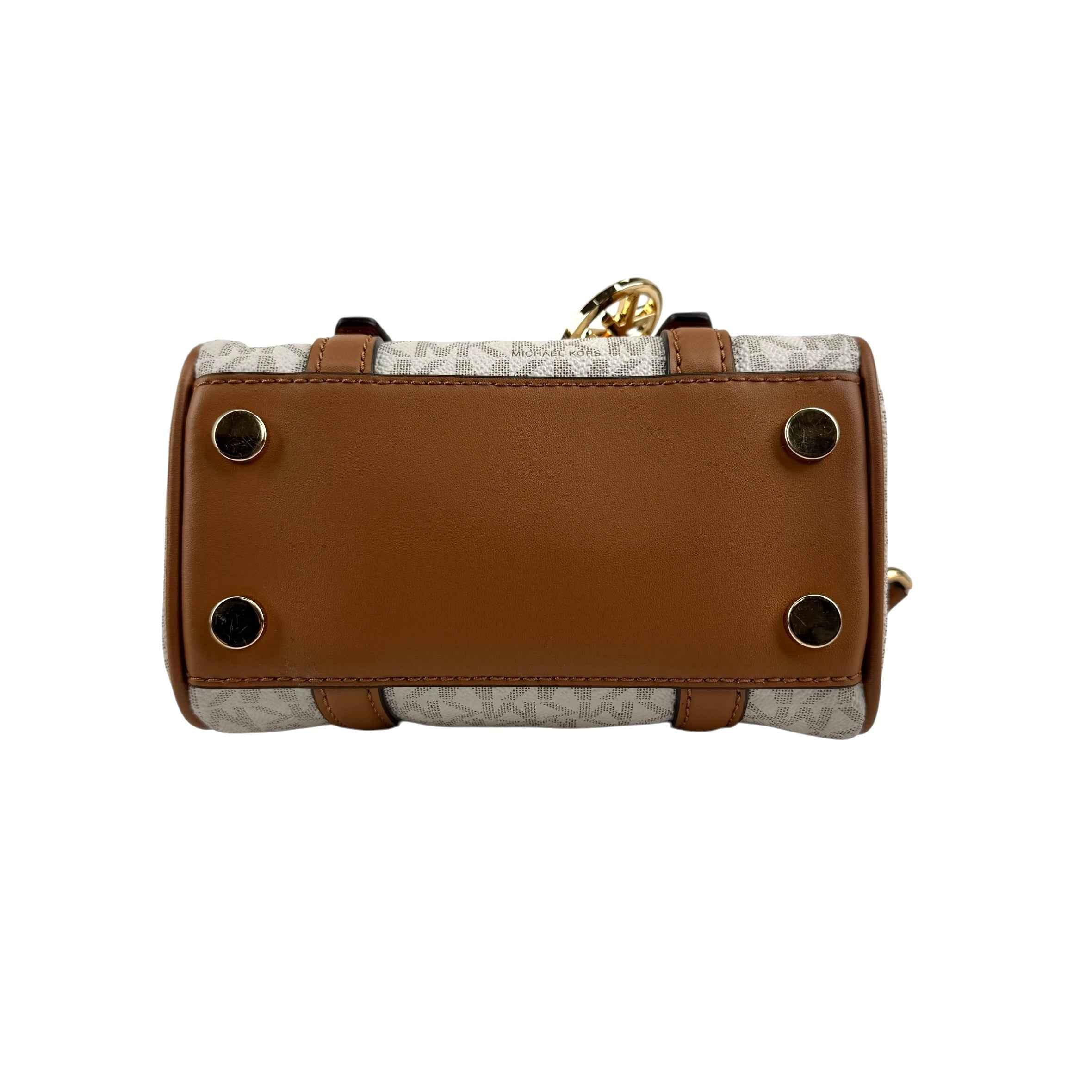 Michael Kors Monogram Coated Canvas Mini Bag