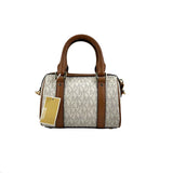 Michael Kors Monogram Coated Canvas Mini Bag