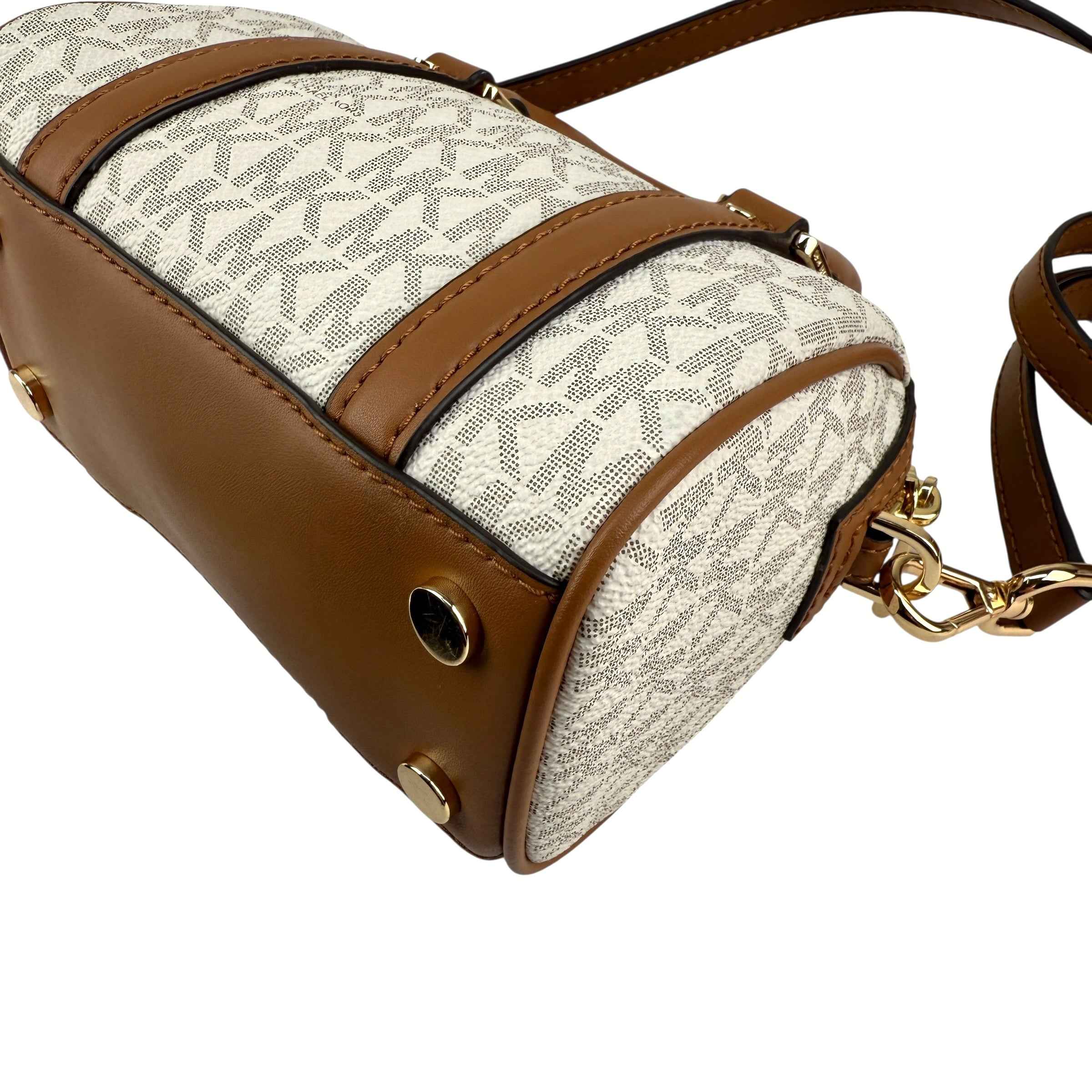 Michael Kors Monogram Coated Canvas Mini Bag