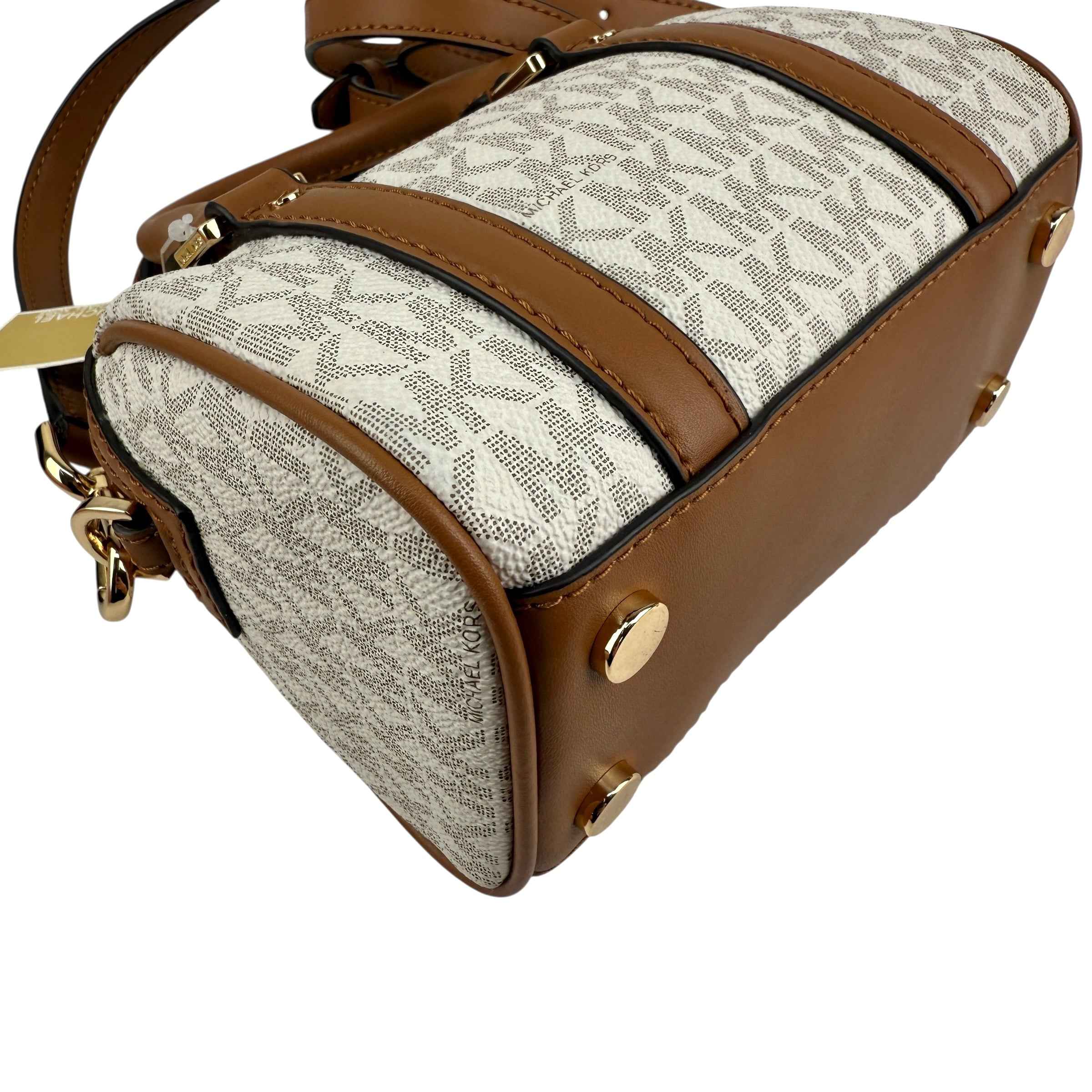 Michael Kors Monogram Coated Canvas Mini Bag