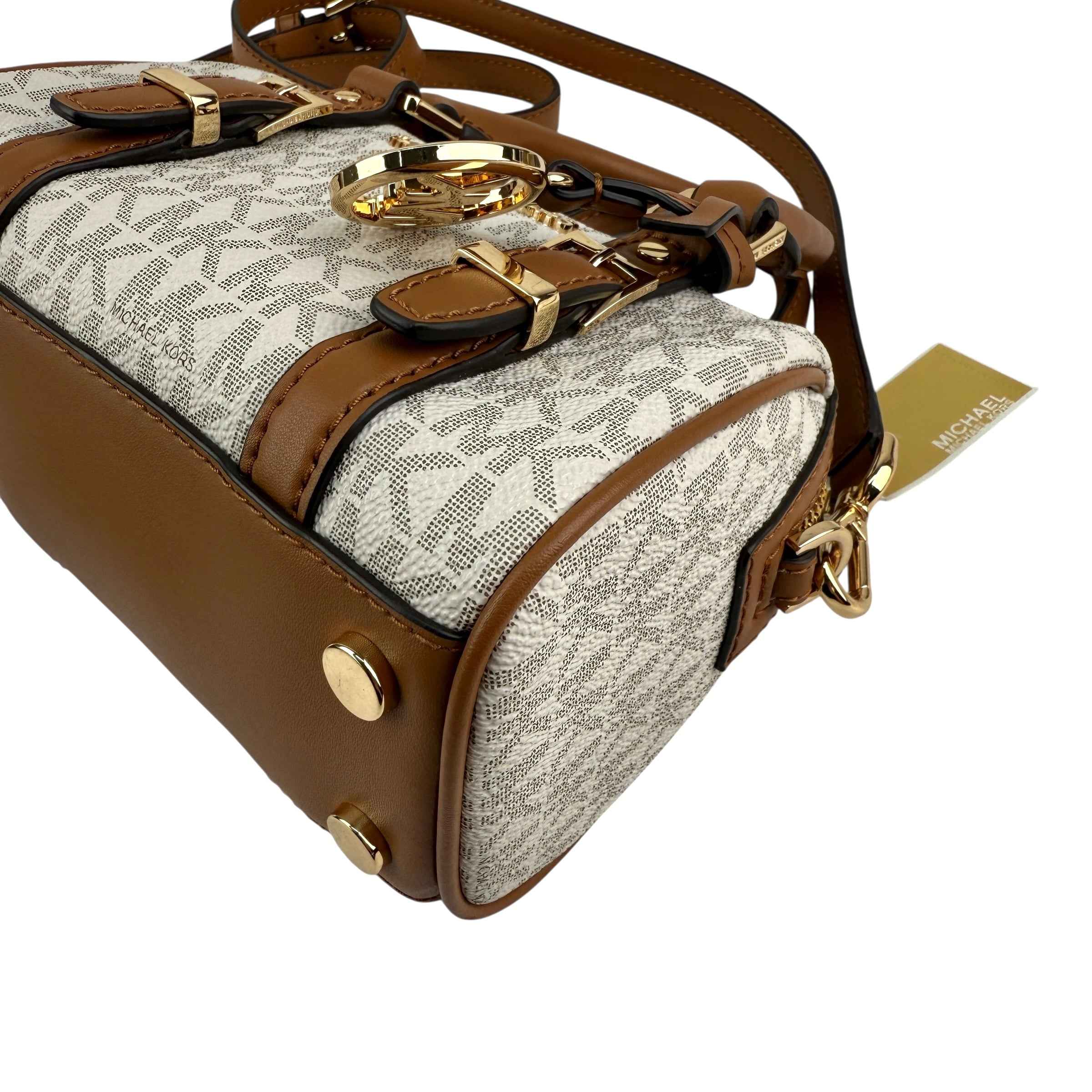 Michael Kors Monogram Coated Canvas Mini Bag