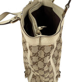Pre-owned Gucci GG Canvas Abbey D Ring tote bag