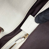 Gucci Beige Leather Positano Tote Bag with Silk Scarf