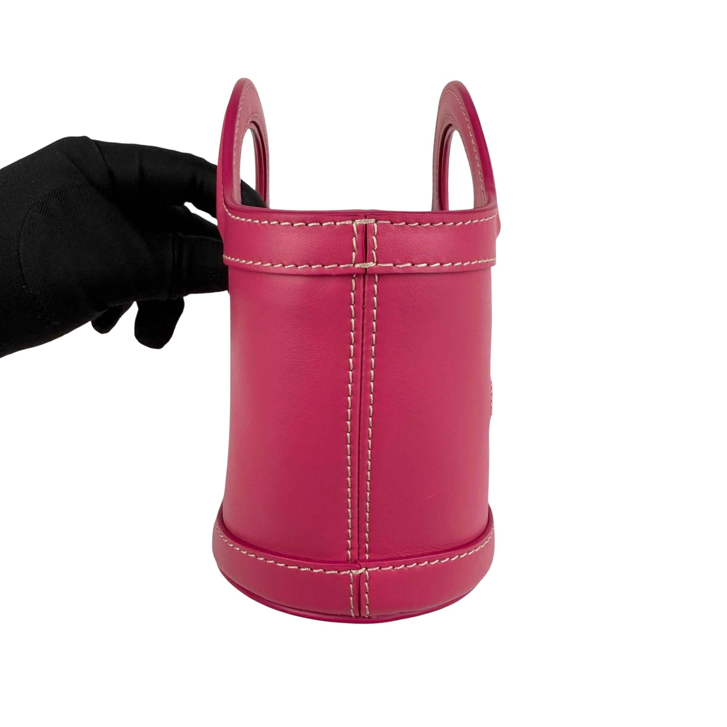 Marni Tropicalia Micro Leather Bag in Light Orchid