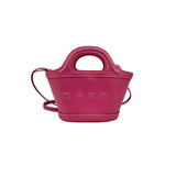 Marni Tropicalia Micro Leather Bag in Light Orchid
