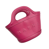 Marni Tropicalia Micro Leather Bag in Light Orchid