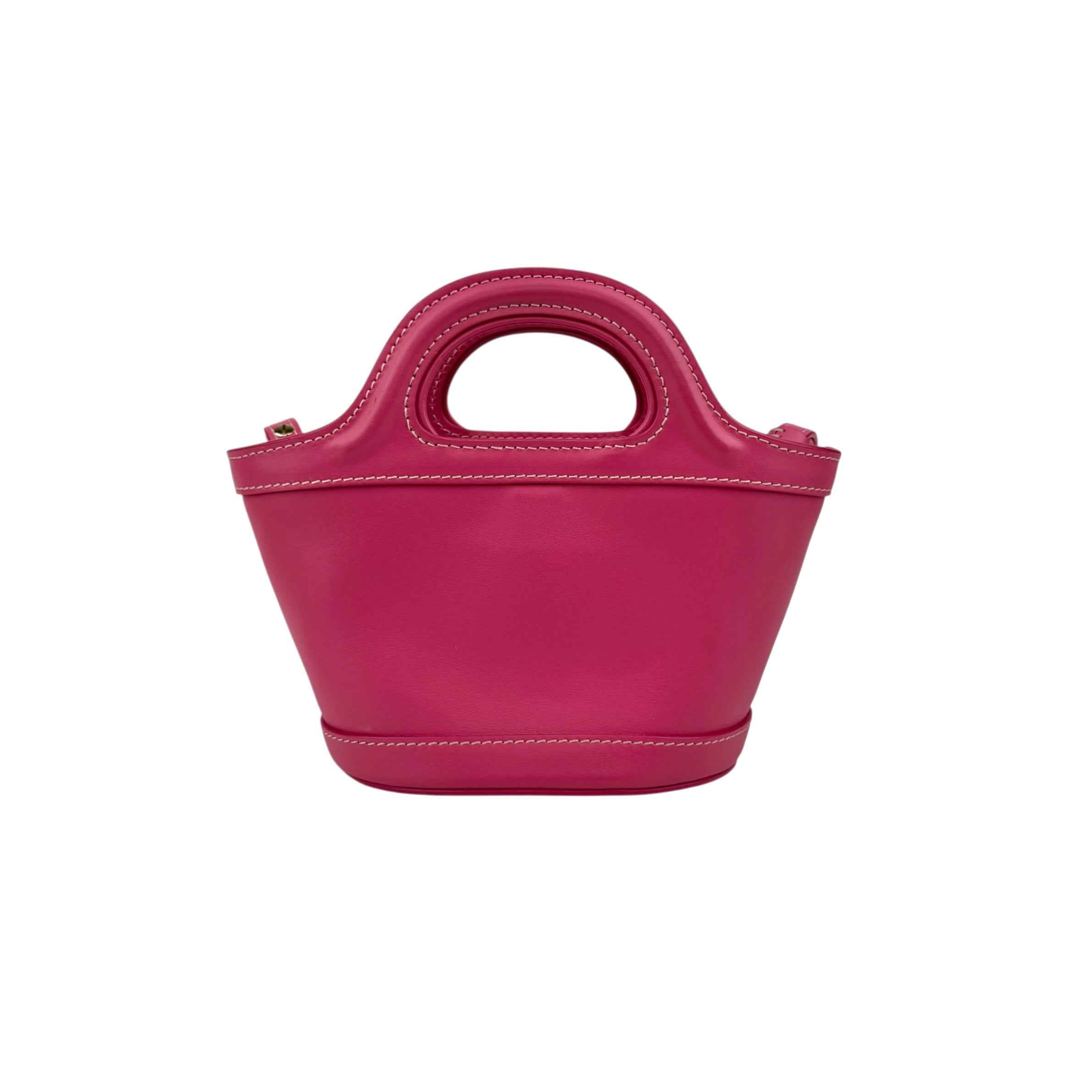Marni Tropicalia Micro Leather Bag in Light Orchid