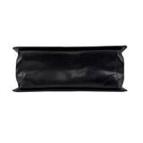 Pre-owned Chanel Black Smooth Calfskin Leather Boy Small Tote Bag
